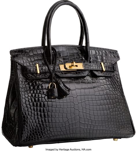 hermes black alligator bag.